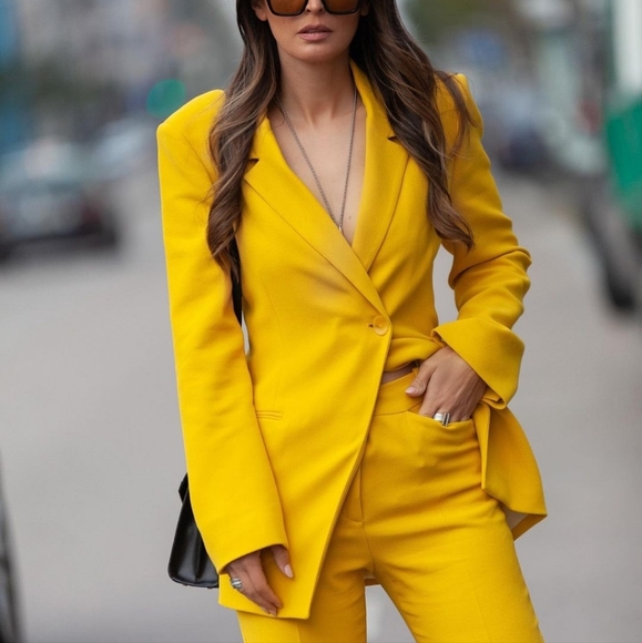 Yellow Zara blazer - Picture 10 of 10
